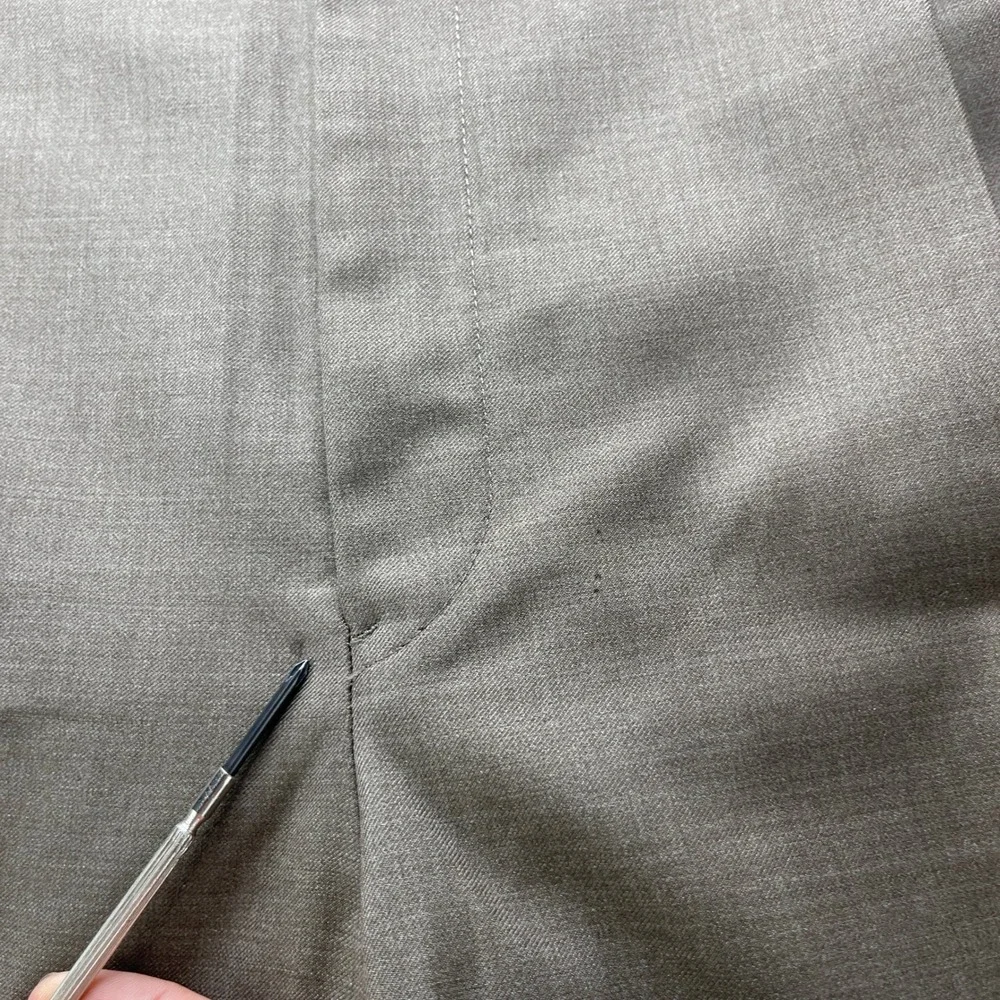 Vintage Brooks Brothers Mens 38x30 Pleated Wool Pants Olive Taupe Cuffed Canada